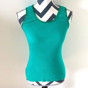 Realitee Green Sequin Tank